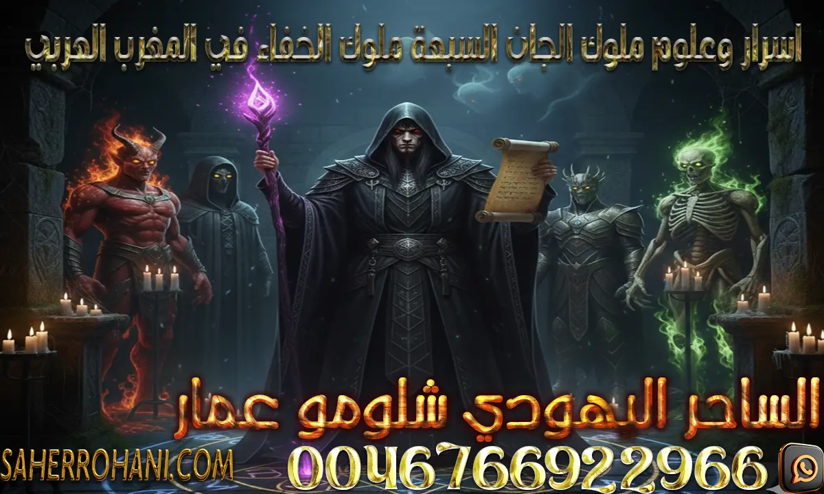 اسرار وعلوم ملوك الجان السبعة ملوك الخفاء في المغرب العربي